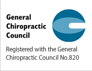 Registered with the General Chiropractic Council No.820